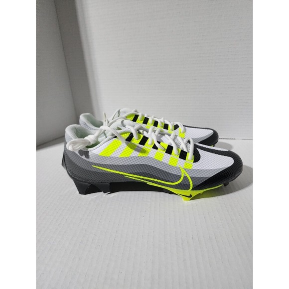 Nike Vapor Edge Speed 360 Football Cleats White/Volt/Grey  DQ5110-071 Size 10 - Picture 5 of 10